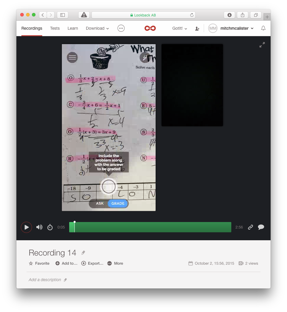 gotit primary screens original layout