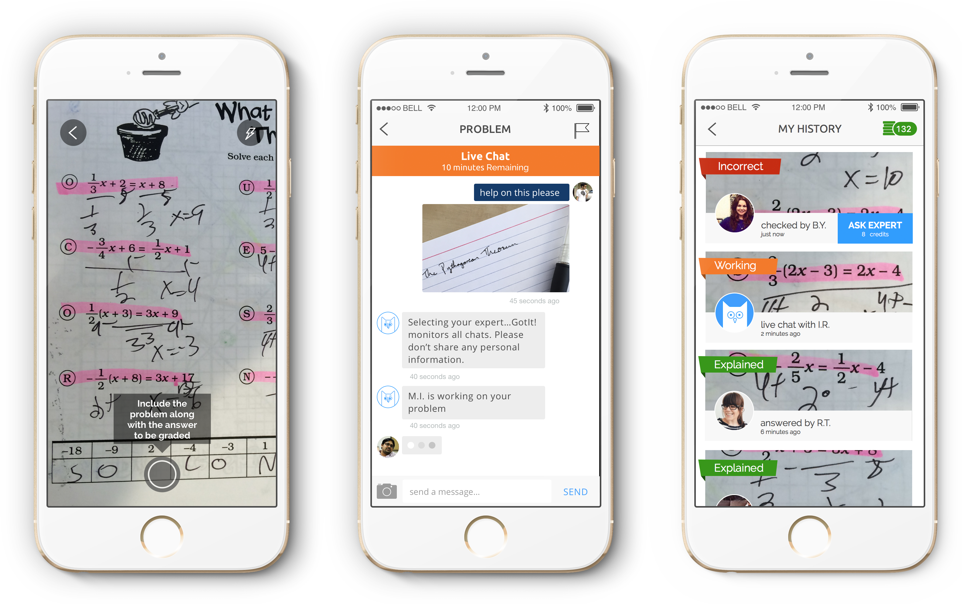 gotit primary screens original layout