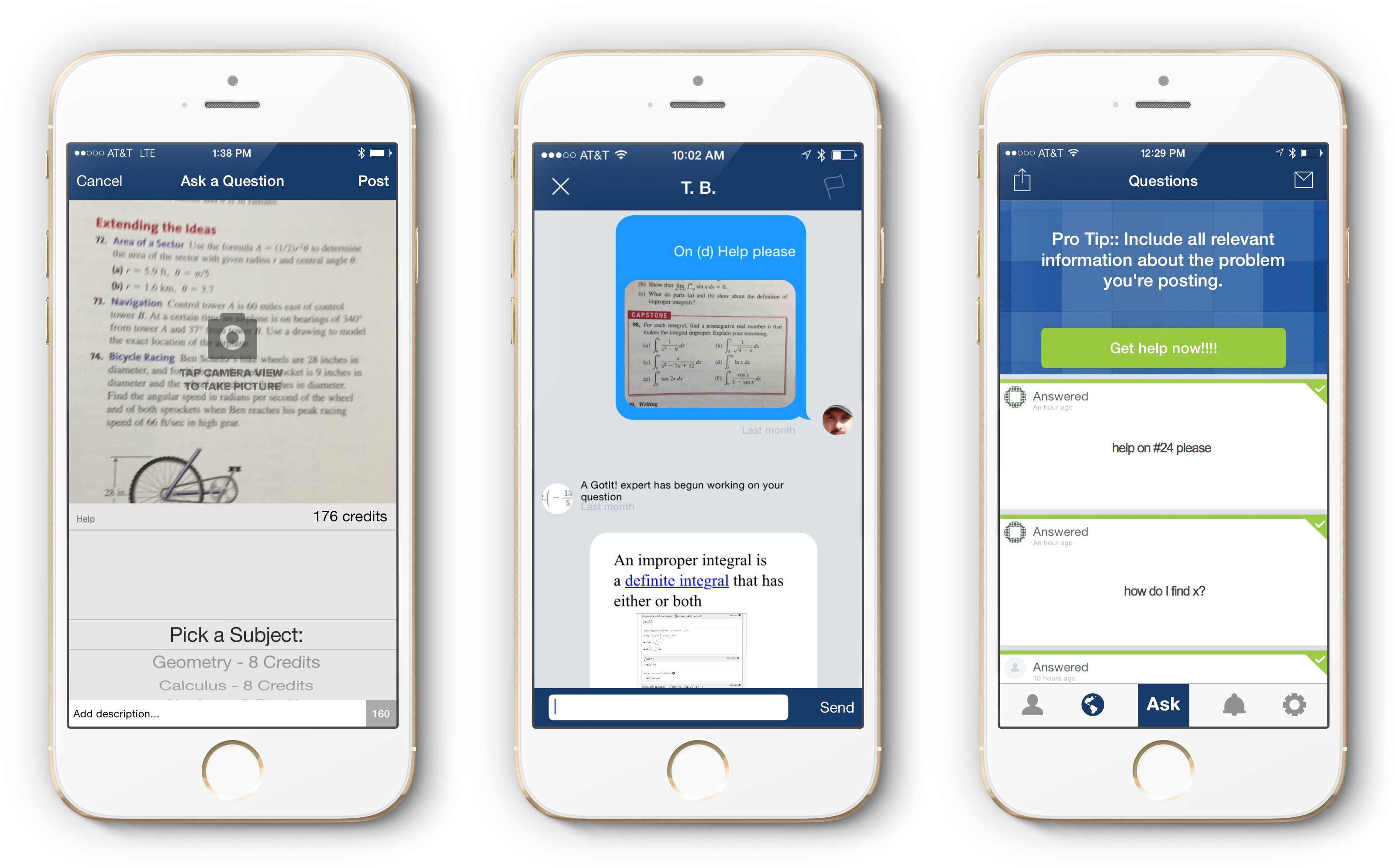 gotit primary screens original layout